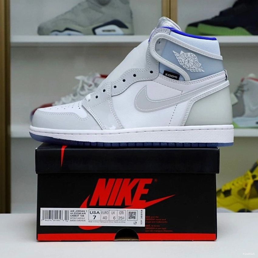 1 AIR ZOOM BLUE' HIGH JORDAN 'RACER 0202